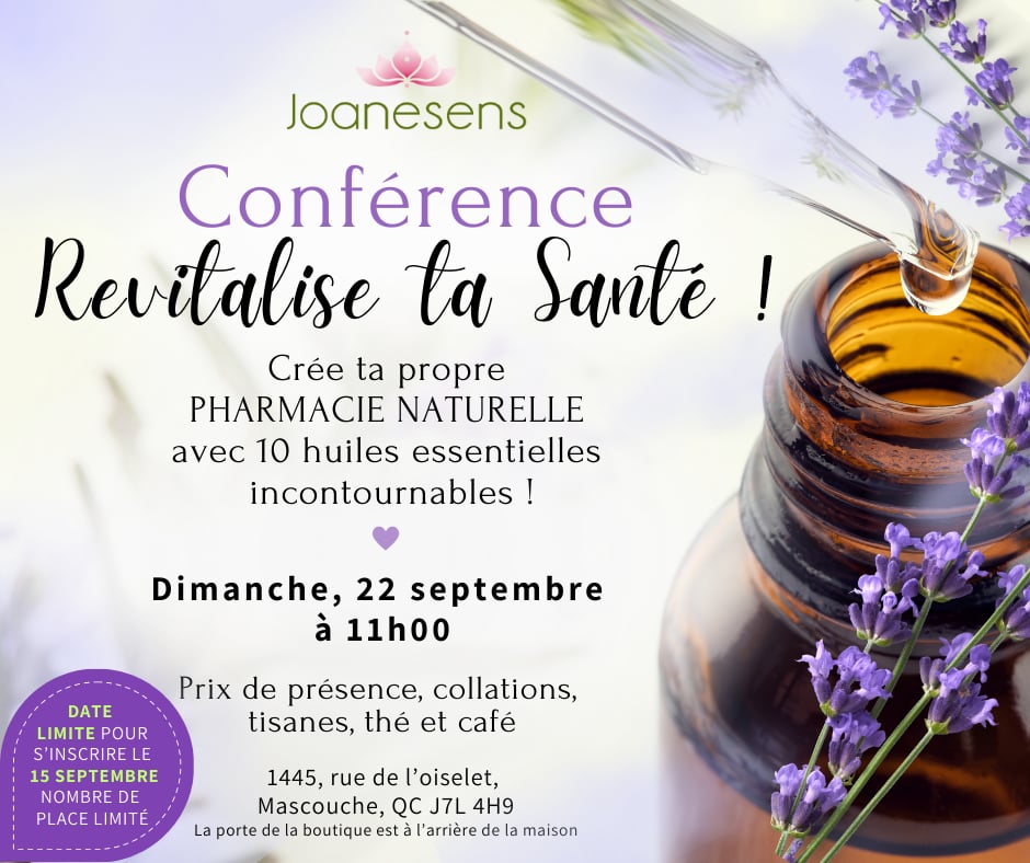 Conférence - Revitalise ta santé !