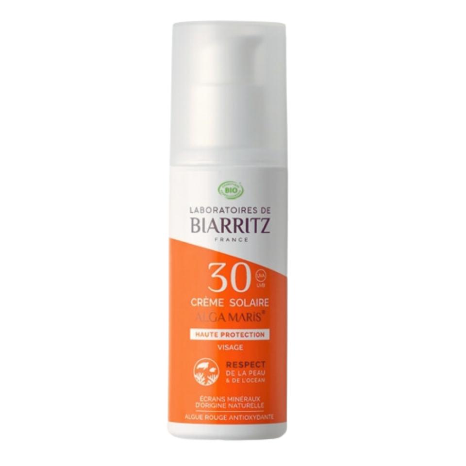 Crème solaire visage FPS 30 - BIARRITZ