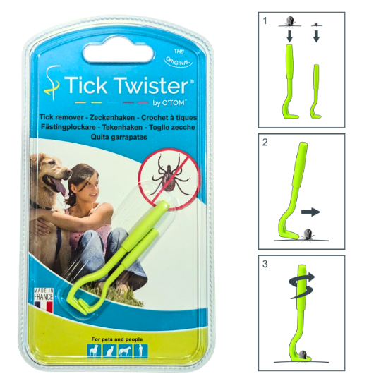 Tick twister - Crochets à  tiques
